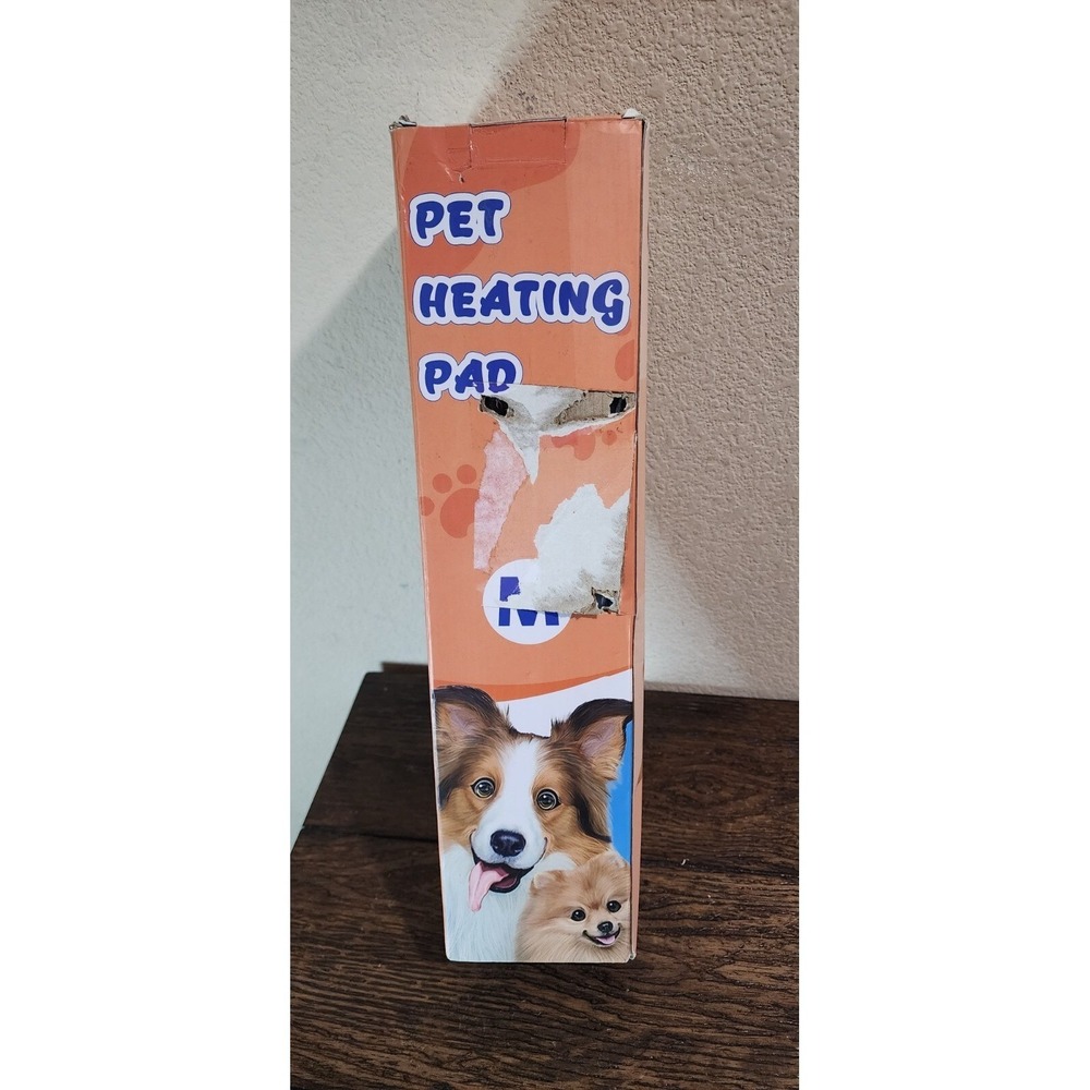 MARUNDA 16x20 Electric Pet Heating Pad Chew Proof Cord Safe Heated Dog Cat Mat
